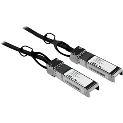 Bild av StarTech.com Cisco SFP H10GB CU2M kompatibel 2 m 10G SFP+ till direktfästkabel Twinax 10 GbE koppar DAC Gbps låg effekt passiv sändtagarmodul Firepower ASR920 (SFPCMM2M)