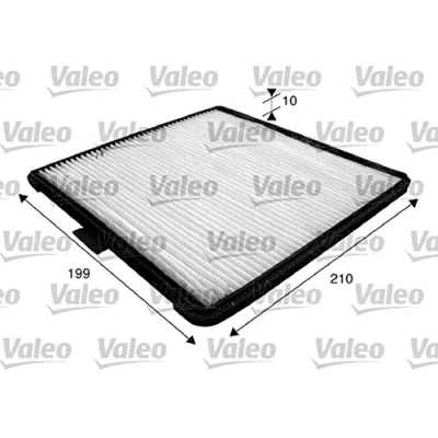 Bild av VALEO CLIMFILTER COMFORT 715588 Filtre d&#039;habitacle à particules 197 188 10 CHEVROLET: Matiz, Spark