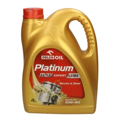 Bild av Orlen Platinum Maxexpert A3/B4 10W 40 4I Huile moteur QFS429B40 VOLKSWAGEN: Golf 4, Polo V 3/5 portes, 7, RENAULT: Clio 3, 2, 4