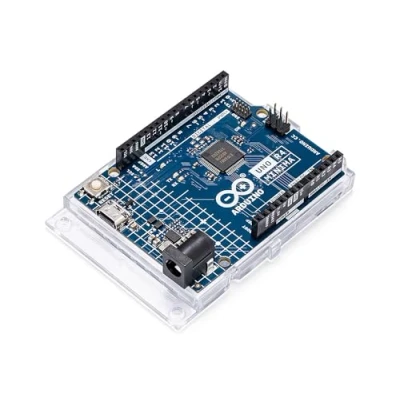 Bild av Arduino UNO R4 Minima [ABX00080] Renesas RA4M1 mikrokontroller, USB C, CAN, 12 bitars DAC, OP AMP, SWD kontakt för avancerade inbyggda projekt