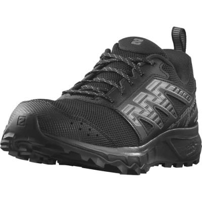 Bild av Salomon Wander Hikingskor, Storlek: 44, Black/pewter/frost gray Konstmaterial/textil
