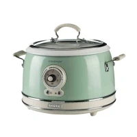 Bild av Ariete 2904, Rice Cooker, riskokare Slow ångkokare, vintage linje, 3,5 l, non stick keramisk beläggning, 650 W, grön