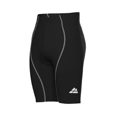 Bild av DANISH ENDURANCE Cykelshorts, Vadderade, Snabbtorkande, för Herr, 1 Pack, Svart/Grå, L