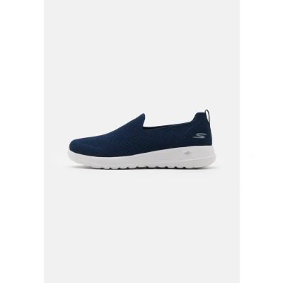Bild av Skechers herr Go Max atletisk Air Mesh Slip on promenadsko sneaker, Marinblå/vit/vit, 46 EU