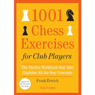 Bild av 1001 Chess Exercises for Club Players: the Tactics Workbook that Also Explains All Key Concepts