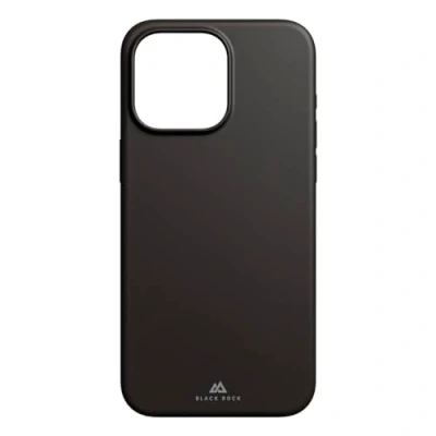 Bild av Black Rock fodral för iPhone 15 Pro Max (trådlös laddning, smal, ultraslim, stabil ram, högkvalitativt skydd, mobiltelefonfodral Max, fodral, silikonfodral, silikon) svart