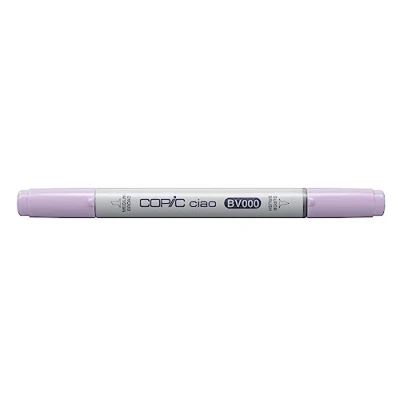 Bild av COPIC Ciao märkpenna typ BV 000, Iridescent Mauve, mångsidig layoutmärkpenna med en medelbred och penselspets