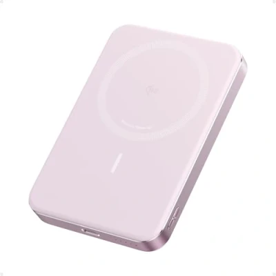 Bild av Anker MagGo Powerbank, Ultratunn 10 000 mAh Magnetisk Batteripack, Qi2 Certifierad 15W Ultrafast MagSafe Kompatibel Bärbar Laddare, Ergonomisk Design, endast för iPhone16/15/14/13/12 Serier