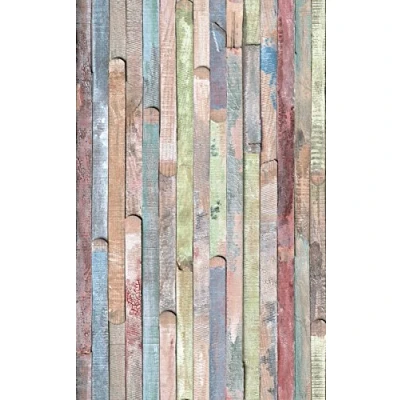 Bild av d c fix, folie, design Rio färgglatt trä, självhäftande, 45 x 200 cm