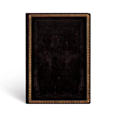 Bild av Carnet Flexis Noir Marocain Midi Ligné 176 p.: Lined