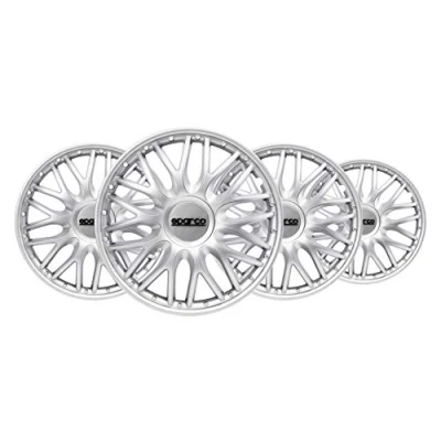 Bild av Sparco SPC1496SV set hjulöverdrag roma 14 tum silver
