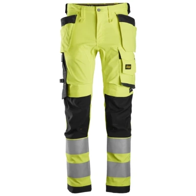 Bild av ARBETSBYXA STRETCH HF AW VARSELGUL/SVART STL 48 Beijerbygg Byggmaterial