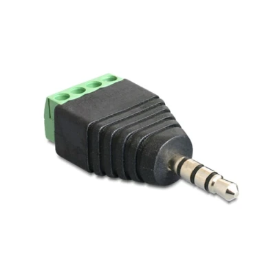 Bild av DELOCK Adapter terminalblock &gt; jack 3,5 mm kontakt 4 stift