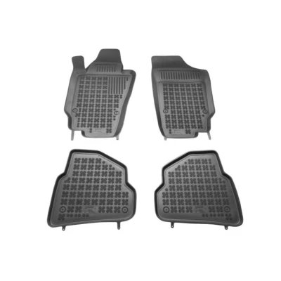 Bild av REZAW PLAST 202004 Ensemble de tapis sol Caoutchouc avant et arrière 4 noir Sur mesure SEAT: Ibiza