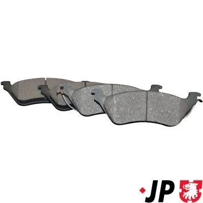 Bild av JP GROUP 5063700210 Jeu de plaquettes frein Essieu arrière contact signal d&#039;usure exclu CHRYSLER: Grand VOYAGER IV, 4