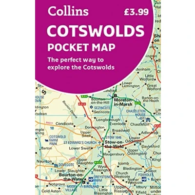 Bild av Cotswolds Pocket Map: the perfect way to explore