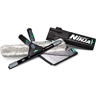 Bild av Unger ErgoTec NINJA Advanced Kit 4 i 1 för fönsterrengöring, grön, 6 x 18 (AKN12)
