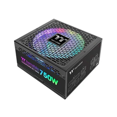 Bild av Thermaltake ToughPower GF2 ARGB TTP 750AH3FSG A Strömförsörjning 750 Watt 140 mm ATX 80 Plus Gold certificate