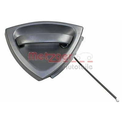 Bild av METZGER 2310553 Poignée De Porte gauche sanscylindre fermable, sans clé avec tirette à câble VOLKSWAGEN: GOLF 2, 1, Jetta SMART: City Coupe