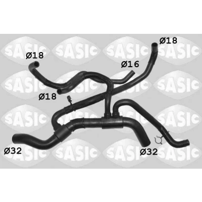 Bild av SASIC 3404416 Durite De Refroidissement gauche inférieur RENAULT: MASTER 3 Kasten,