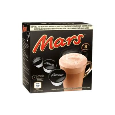 Bild av Chokladkapslar för varm choklad kompatibla med NESCAFÉ® Dolce Gusto® Mars, 8 st.