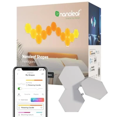 Bild av Nanoleaf Shapes Hexagons Expansion Pack 3 Panels