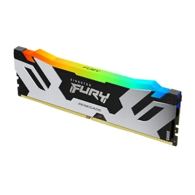 Bild av Kingston Fury Renegade BLack RGB XMP 16 GB 7200MT/s DDR5 CL38 DIMM Desktop Gaming Memory KF572C38RSA