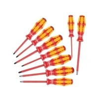 Bild av Wera 160 i/162 i/167 i/9 screwdriver set kraftform plus series 100 9 pieces