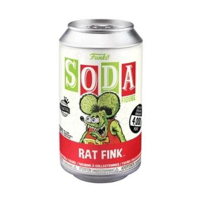 Bild av Funko Vinyl SODA: Rat Fink w/Chas(IE) 1 i 6 chans att ta emot en jaktvariant (stilar kan variera)