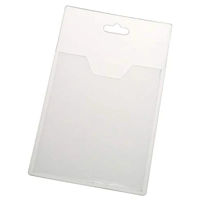 Bild av OPUS 2 Öppen korthållare, 60 x 90 mm, 121293, porträtt, transparent, 24 pack.