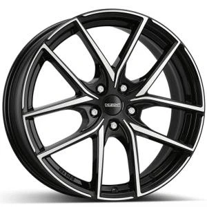 Bild av Dezent TO Black polished 7.5x17 5/112 ET40 B57.1