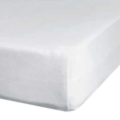 Bild av Eurofirany dra på lakan 220 x 200 basic av bomull, med elastiskt band, resistent för tjocka madrasser 30 cm djup väska många färger, vit