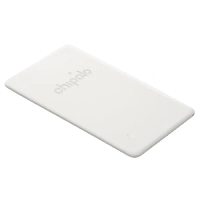 Bild av CHIPOLO Point nyckelhittare, Bluetooth spårare för nycklar, väska fungerar med Googles Hitta min enhetsapp (endast Android) (Off White) (CARD Point)