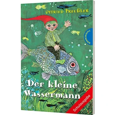 Bild av Der kleine Wassermann. Schulausgabe: Schulausgabe mit großer Schrift und schwarz weiß illustriert, als Lektüre für die Grundschule (Klasse 23) geeignet