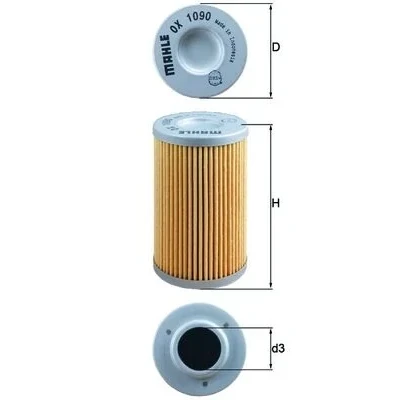 Bild av MAHLE ORIGINAL OX 1090 Filtre à huile Cartouche filtrante