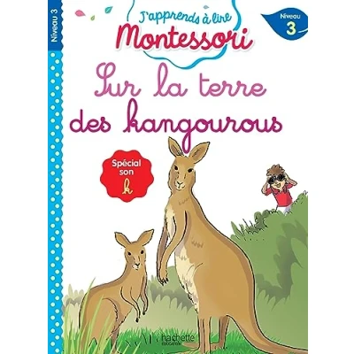 Bild av Sur la terre des kangourous, niveau 3 J&#039;apprends à lire Montessori