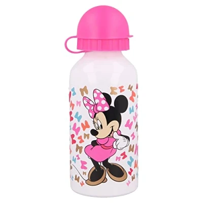Bild av Stor aluminiumflaska liten 400 ml Mimmi SO Edgy Bows, färgglada, standard
