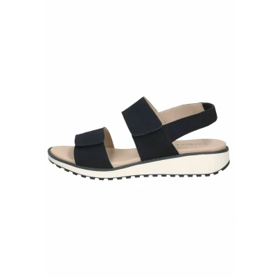 Bild av Caprice Damer 9 28708 44 platta sandaler, Ocean Suede, 36 EU, mocka, EU