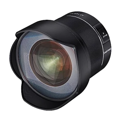 Bild av SAMYANG AF 14 mm F2,8 kompatibel med Nikon F autofokus ultra vidvinkelobjektiv fast brännvidd för fullt format DSLR spegelreflex kameror Mount, metallhölje