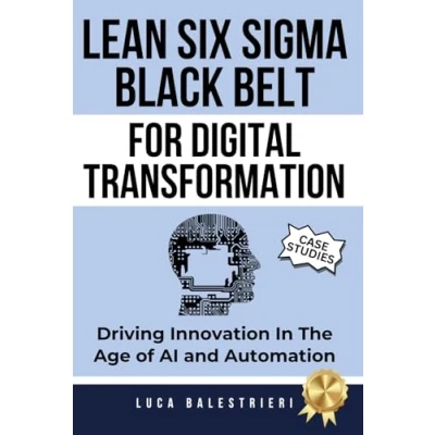 Bild av LEAN SIX SIGMA BLACK BELT FOR DIGITAL TRANSFORMATION: Driving Innovation in the Age of AI and Automation
