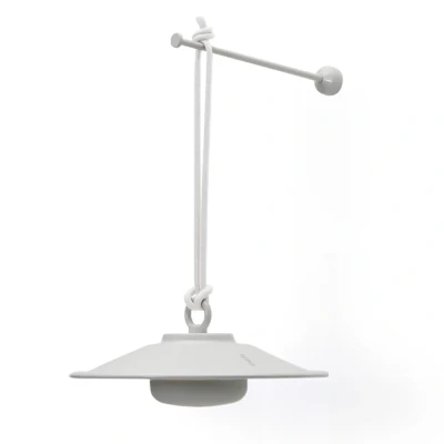 Bild av Fatboy Chap O LED laddningsbar taklampa, grå, dimbar, IP55