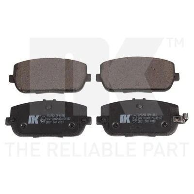 Bild av Bromsbeläggsats, Bakaxel, abarth 124 spider, fiat mazda mx 5 iii, iv, rf targa, 6000615057, N2Y32648Z, N2Y32648ZA,