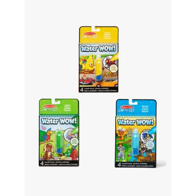 Bild av Melissa &amp; Doug Water Wow Målarbok Set Version 2