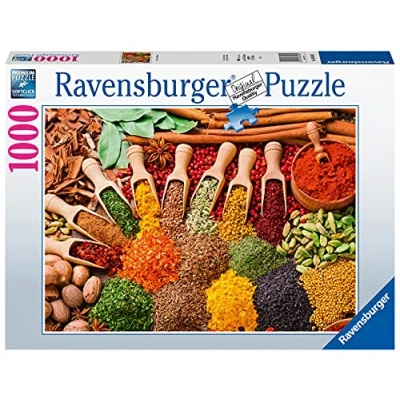 Bild av Ravensburger Puzzle 1 000 bitar kryddor och örter pussel för vuxna barn från 14 år, [exklusivt Amazon]