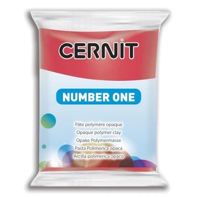 Bild av Creativ Company Cernit Modeling Clay Christmas Red 56 grams