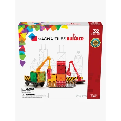 Bild av MagnaTiles Builder Byggsats 32 Delar