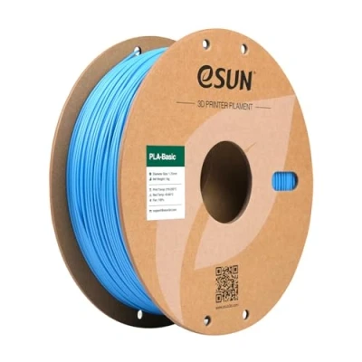 Bild av eSUN PLA Filament 1,75 mm, Basic 3D Skrivarfilament Dimensionell Noggrannhet +/ 0.05 1KG Spole (2,2 LBS) Snabb för Skrivare，Ljusblå