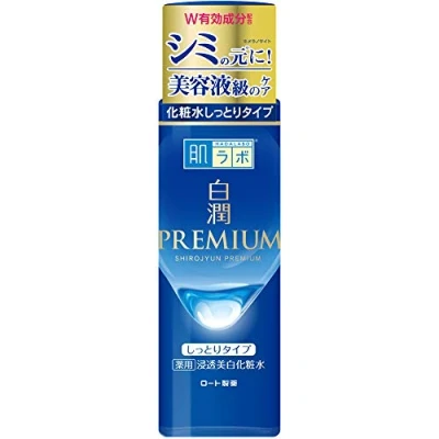 Bild av HADA LABO Shirojun Premium Whitening lotion pour un teint éclatant et uniforme, 170 ml. Tapez doux, les peaux normales à sèches