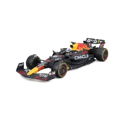 Bild av Bburago RedBull RB18 (2022): Modellbil i skala 1:24, #11 Sergio Perez, hårt fodral, blå (18 28026P)
