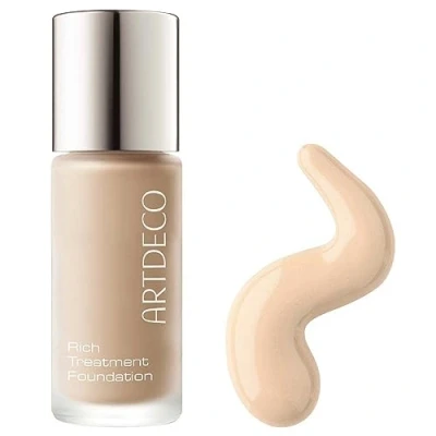 Bild av Artdeco Rich Treatment Foundation, flytande kräm make up, 9 mjukt skal, 20 ml (1 pack)